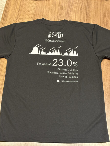 サイラーTシャツの背中
